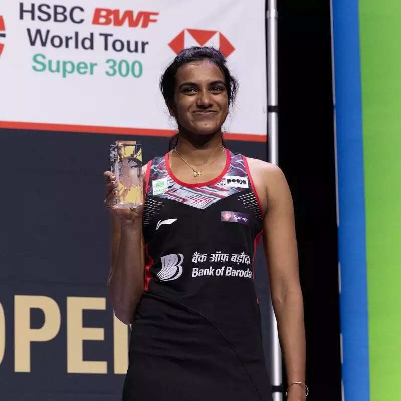 PV Sindhu wins Swiss Open 2022, pictures of the star badminton player clinching women's singles title surface online