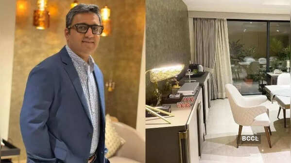 From Rs 1 crore dining table to a fancy bar, aesthetic decor and more: Ashneer Grover’s Rs 30 crore house