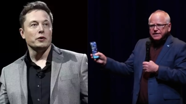 Tesla stock jumps 45% in one month; Elon Musk sends message to Tim Walz: Yo Timmy ...